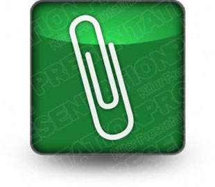 Download paperclip_green PowerPoint Icon and other software plugins for Microsoft PowerPoint