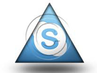 Skype Tri PPT PowerPoint Image Picture