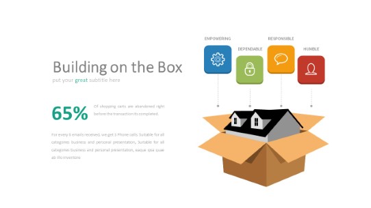 024 Building Box PowerPoint Infographic pptx design