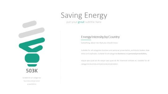 051 Energy Bulb PowerPoint Infographic pptx design