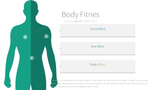 023 Body Fitness PowerPoint Infographic pptx design