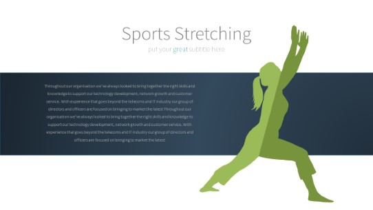 025 Stretching PowerPoint Infographic pptx design