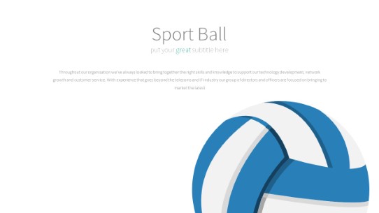 038 Volley Balls PowerPoint Infographic pptx design