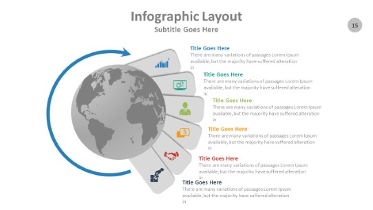 Globe 015 PowerPoint Infographic pptx design
