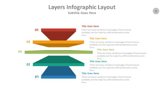 Layers 003 PowerPoint Infographic pptx design