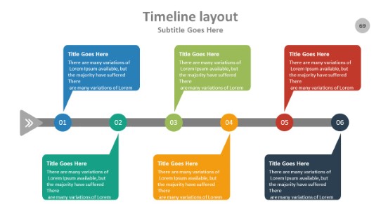 Timeline 069 PowerPoint Infographic pptx design