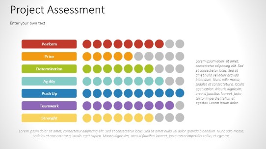 Project Assessment widescreen PowerPoint PPT Slide design