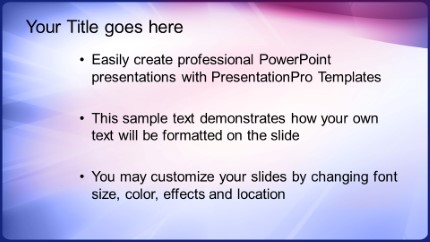 Directional Glass Puzzle Widescreen PowerPoint Template text slide design