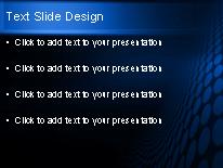 Abc Blue PowerPoint Template text slide design