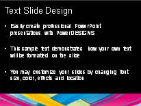 Abstract Living 2 PowerPoint Template text slide design