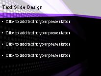 Angles Purple PowerPoint Template text slide design