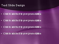 Aquarium Purple PowerPoint Template text slide design