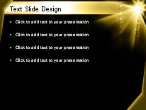 Binary Light Gold PowerPoint Template text slide design