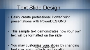 Blue Mosaic Widescreen PowerPoint Template text slide design