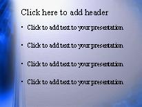 Bluegray PowerPoint Template text slide design