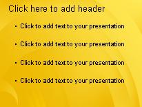 Butter Scotch PowerPoint Template text slide design