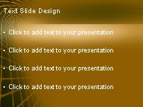 Deeprising Orange PowerPoint Template text slide design
