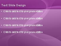 Gemini Purple PowerPoint Template text slide design