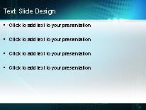 Lightmotion Turquoise PowerPoint Template text slide design