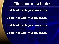 Plasma PowerPoint Template text slide design
