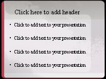 Reddengrey PowerPoint Template text slide design
