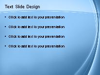 Sabstswoop Blue PowerPoint Template text slide design