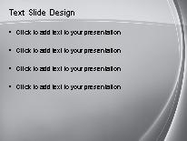 Sabstswoop Gray PowerPoint Template text slide design