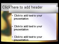 Two Tone PowerPoint Template text slide design
