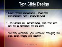 Abstract 0525 PowerPoint Template text slide design