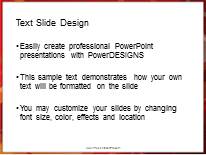Abstract Technical A PowerPoint Template text slide design