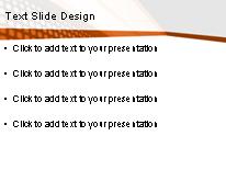 Angles Orange PowerPoint Template text slide design