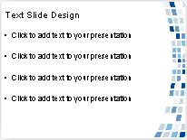 Checkerboard Blue PowerPoint Template text slide design