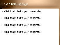 Color Wash Tan PowerPoint Template text slide design