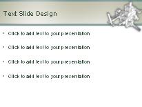 Cube City PowerPoint Template text slide design