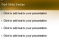 Deeprising Orange PowerPoint Template text slide design