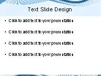 Motion Wave Blue1 PowerPoint Template text slide design