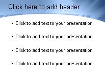 Radiant Curve PowerPoint Template text slide design