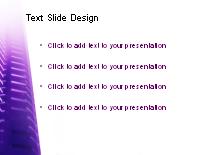 Skyscraper Purple PowerPoint Template text slide design