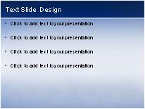 Squared Blue PowerPoint Template text slide design