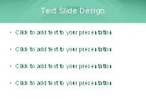 Wheels Green PowerPoint Template text slide design