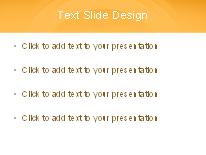 Wheels Orange PowerPoint Template text slide design