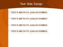 Wiredx Orange PowerPoint Template text slide design