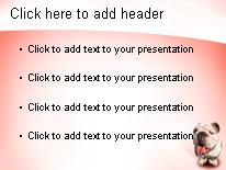 Beware PowerPoint Template text slide design