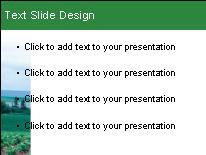 Potato Field PowerPoint Template text slide design