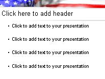 Usa 4 PowerPoint Template text slide design