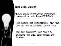 Any Idea PowerPoint Template text slide design