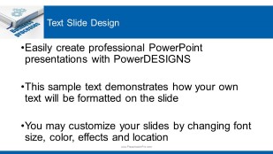 Book Process Widescreen PowerPoint Template text slide design