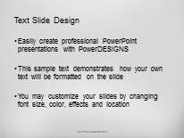 Bookshelf PowerPoint Template text slide design