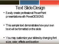 Business Models Widescreen PowerPoint Template text slide design