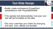 Businessmen Agreement Widescreen PowerPoint Template text slide design
